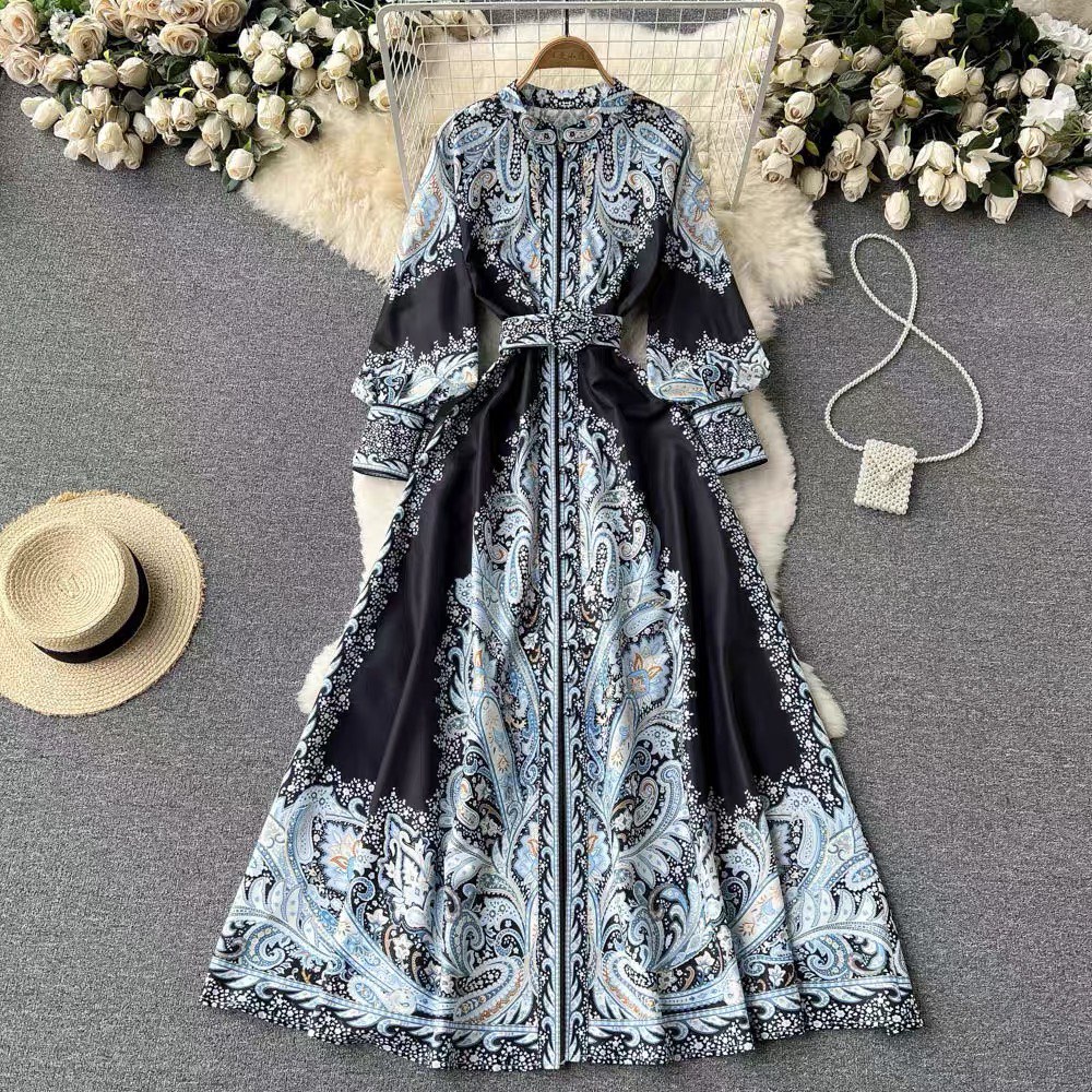 Maxi long dress arabian dinner dress