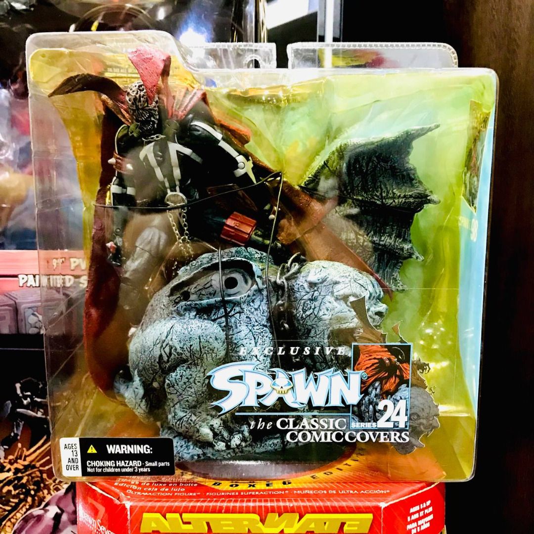 MCFARLANE SPAWN CLASSIC COMIC COVERS SERIES 24 SPAWN i.98 - SPAWN 