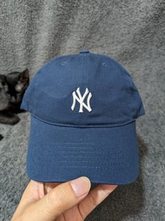 MLB KOREA NY YANKEES DAD HAT CAP (DARK BLUE)
