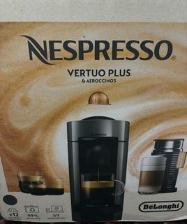 Nespresso VertuoPlus with Aeroccino 3
