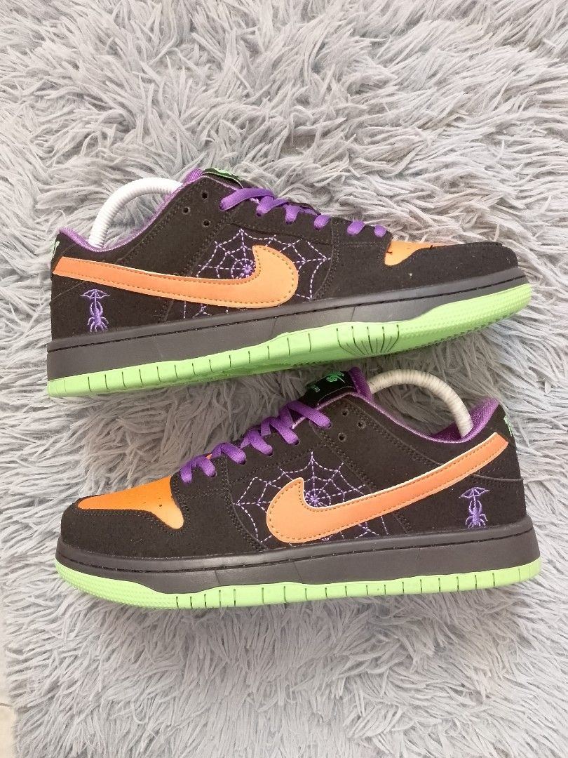 SALE] Nike SB Dunk Low Halloween Night Of Mischief Size 44 Insole 280  Made In Vietnam
