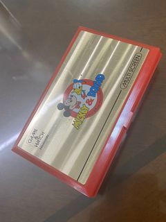Nintendo Game And Watch Mickey & Donald Hand Held 1982 Disney Japan Retro RARE DEFECTIVE NOT WORKING