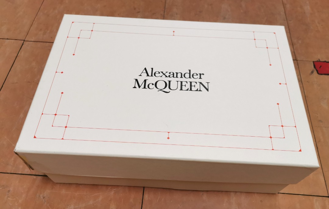 Original Alexander McQueen EMPTY SHOE BOX Men s Fashion Footwear Shoe inserts accessories on Carousell
