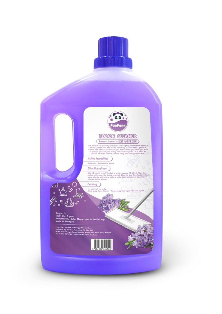 PanPann Floor Cleaner (Category: Detergents) located in Singapore. Submitted by 8clc8 (Listing ID 1309874957, Image 2). Description: PanPann Detergent specializing in the development of high-quality cleaning products for your home. We are dedicated to providing effective and safe cleaning solutions, ensuring your living environment is cleaner and more comfortable. Our Products We have meticulously crafted three flagship products, each incorporati