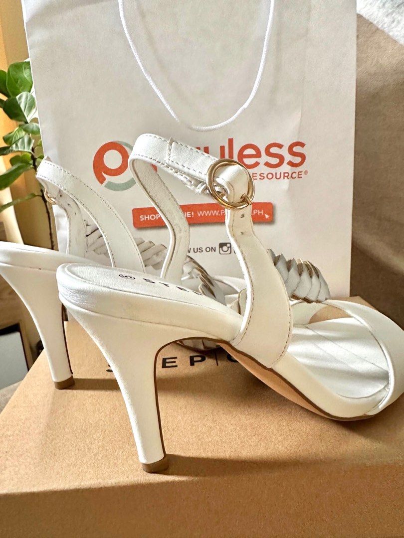 White heels payless cheap