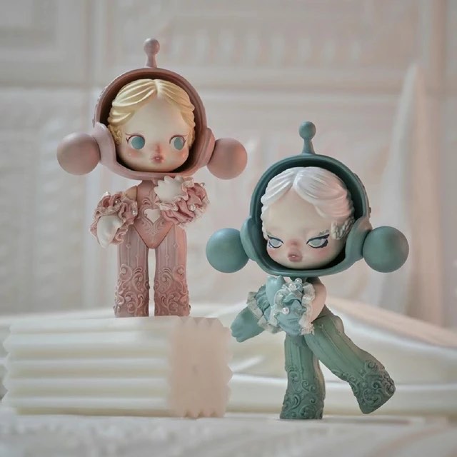 POPMART Skullpanda Baby green巻草 POPMART Skullpanda Baby green巻草 POPMART skullpanda baby
