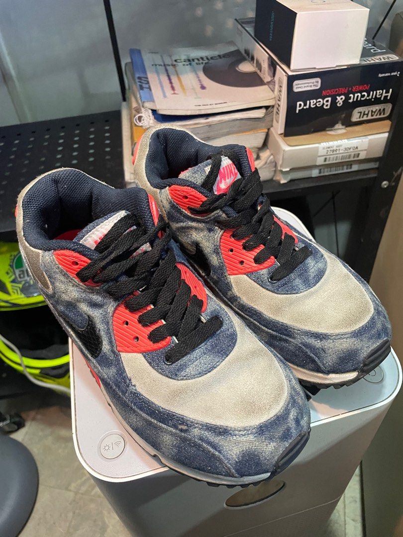Air max 90 bleached denim cheap