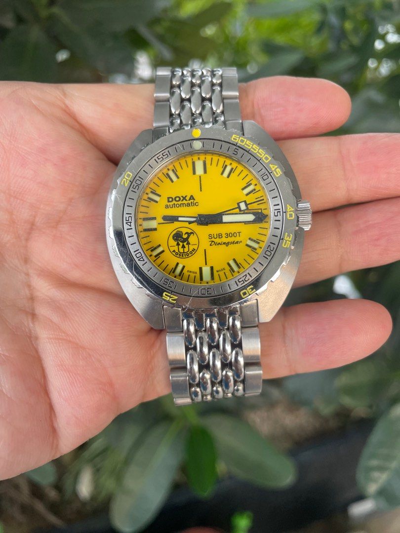Rare Doxa SUB 300T Diving Star Poseidon not Seiko Tudor Omega