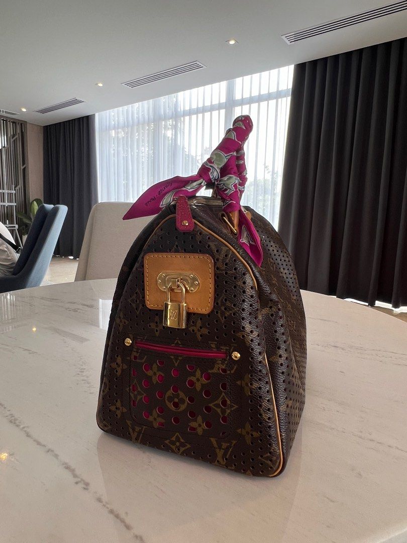 Rare‼️ LV Perforated Speedy 30 (Category: Luxury Bags & Wallets) located in Antipolo. Submitted by starstyleph (Listing ID 1309854755, Image 3). Description: 💯 authentic Limited edition LV perforated Speedy 30 Inclusions: generic dust bag only Others selling at higher price in lower condition.