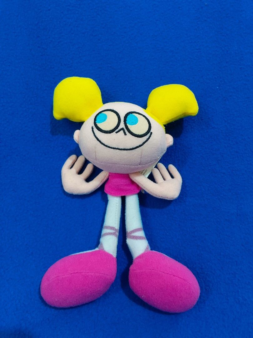 Rare Vintage Dexter's Laboratory Dee Dee Plush (Category: Plushies & Soft Toys) located in Santa Barbara. Submitted by ezpz.online (Listing ID 1309790076, Image 1). Description: 7 Inches Rare Vintage Dee Dee Plush **I'm only selling this as Set with Dexter**.