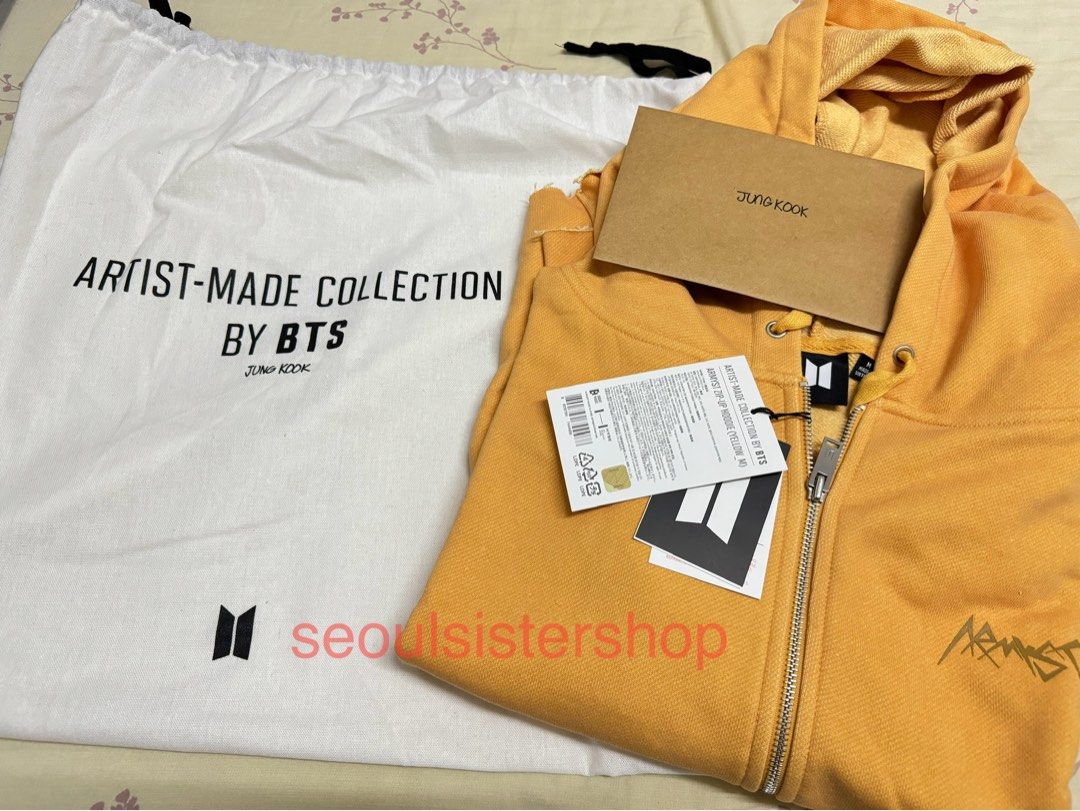 Bts official zip up hoodie online