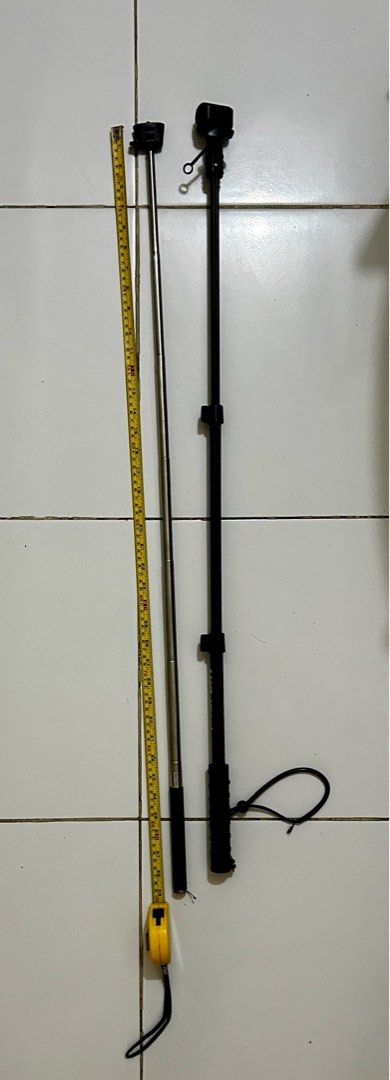 Retractable Monopod (2 sets) (Category: Camera Bags & Carriers) located in Quezon City. Submitted by closetgoodeez (Listing ID 1309766671, Image 2). Description: Retractable MONOPOD * 2 sets * length up to 100cm * RFS: not using anymore; decluttering * all functioning but with signs of wear (refer to photos) * PAYMENT first policy * buyer to arrange and pay for shipping * item location: QC .