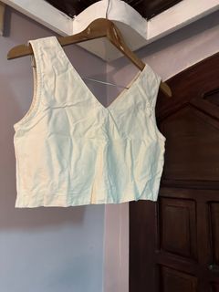 reversible linen top