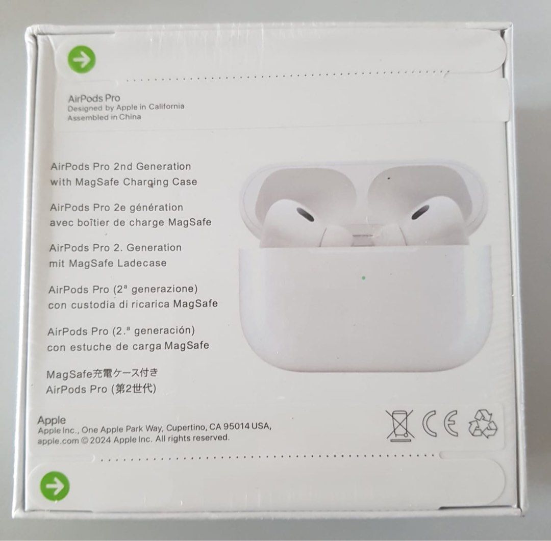 RUSH! Apple Airpods Pro 2 (2nd Generation) - Sealed (Category: Headphones & Headsets) located in Makati City. Submitted by beyond199 (Listing ID 1309740149, Image 1). Description: Hi! I am selling the Apple Airpods Pro 2 - Brand New and Sealed for 959 pesos only. Good quality Hong Kong Variant with battery and charging indicator in the iOS devices. With Active Noise Cancellation Feature Same day delivery - Shipping nationwide. BULK / WHOLESALE OR