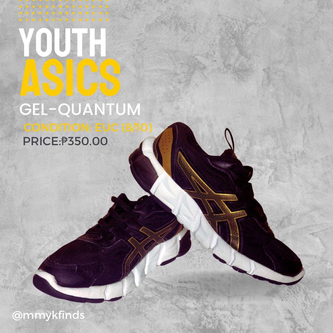 SALE Asics Gel Quantum 19CM Babies Kids Babies Kids Fashion on Carousell