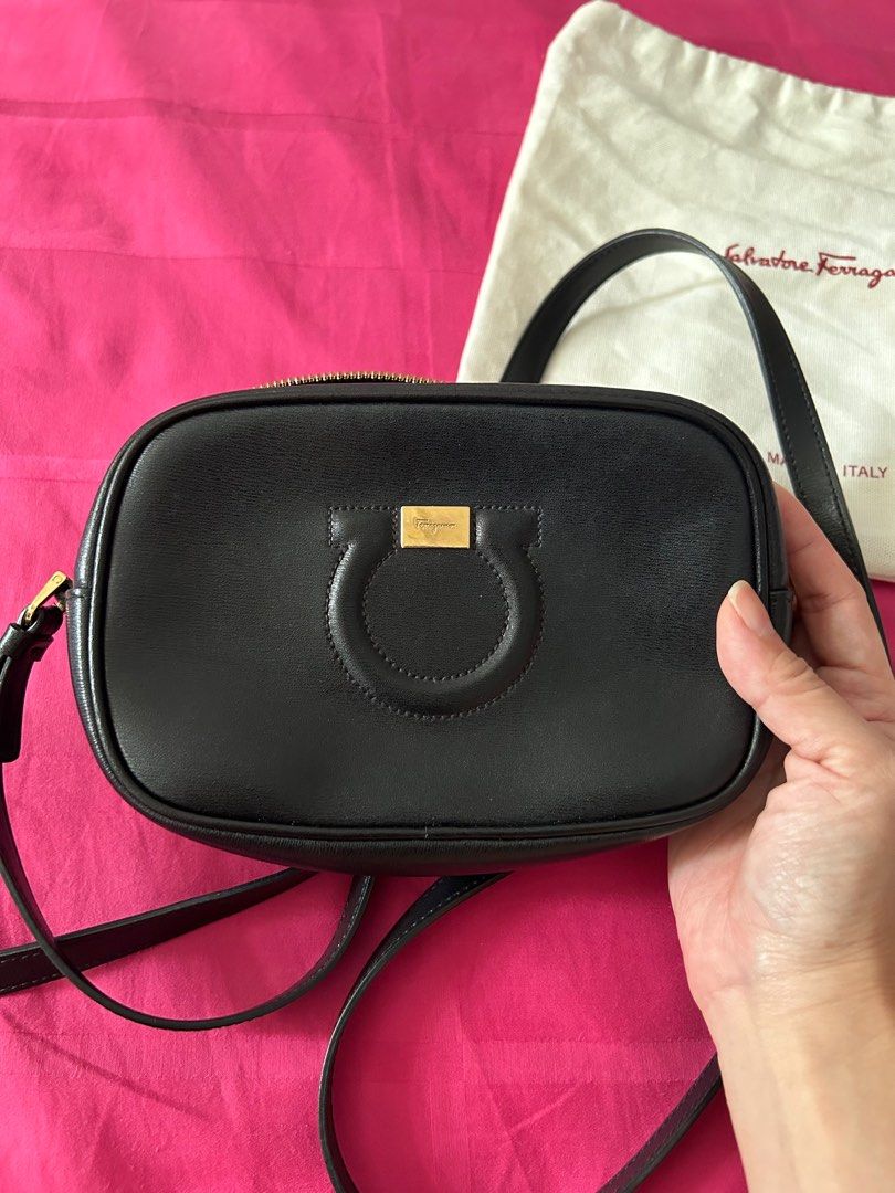 Salvatore Ferragamo Gancio City Camera Bag
