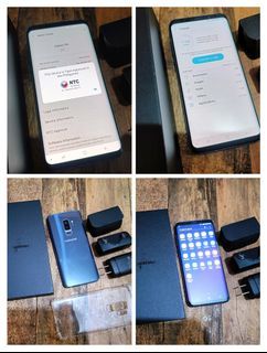 Samsung Galaxy S9 plus blue 128gb 6gb complete