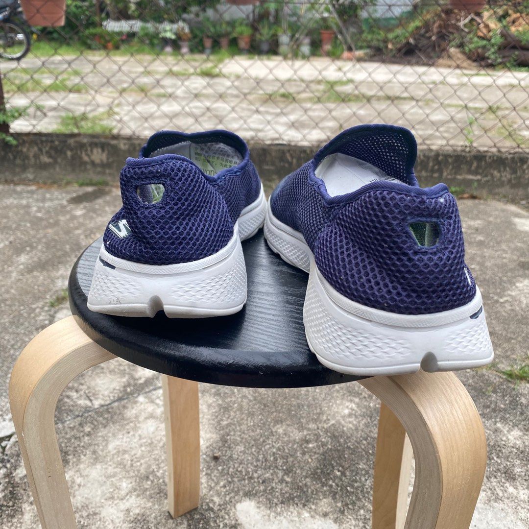 Skechers go walk 4 navy blue cheap