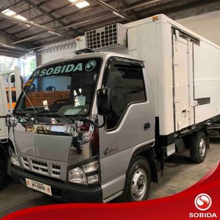 Sobida Isuzu Elf 4HG1 surplus Refrigerated Van Truck n-series canter 300 series tornado