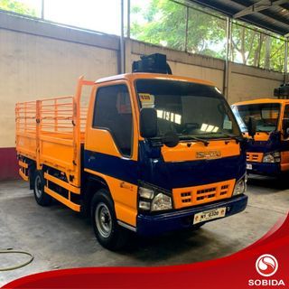 Sobida isuzu elf reconditioned nkr 4HL1 surplus dropside with stakebody n-series canter 300 series tornado