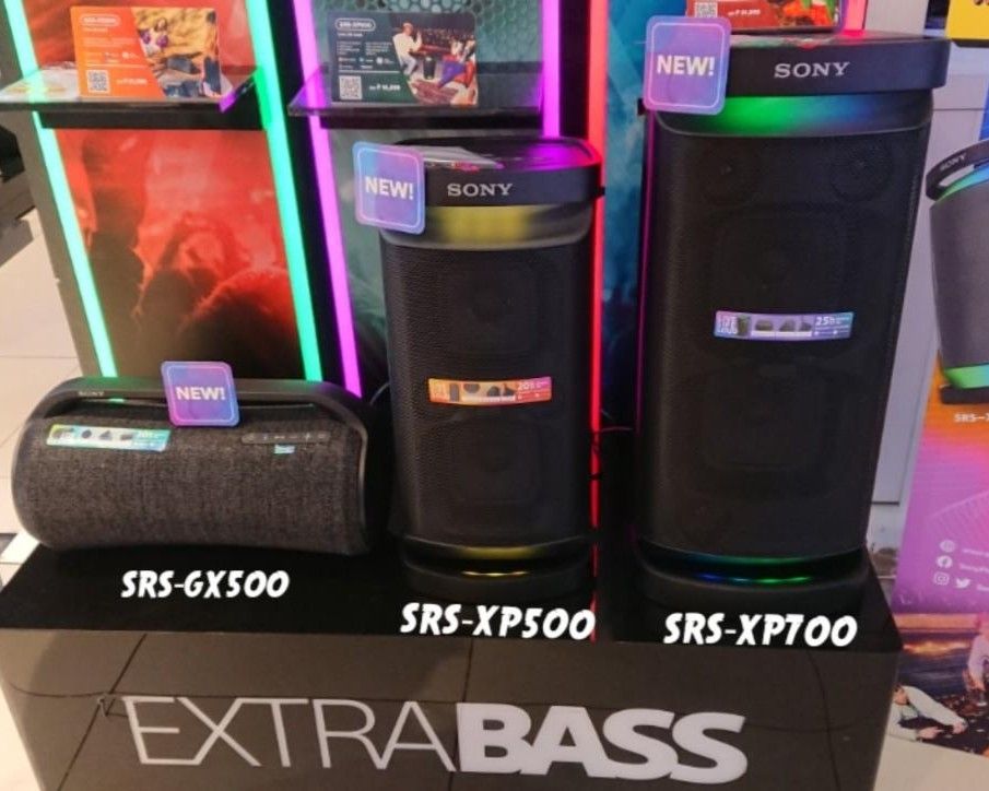 SONY BLUETOOTH SPEAKER (Category: Soundbars, Speakers & Amplifiers) located in Manila. Submitted by chuck_claros (Listing ID 1309865141, Image 2). Description: SONY SPEAKER HIGH - POWER AUDIO SYSTEM WITH BLUETOOTH TECHNOLOGY ☑️BRAND NEW FACTORY SEALED UNIT WITH OFFICIAL SALES INVOICE AND WARRANTY 🔻SALE!!! SALE!!! SALE!!!🔻 🔻!!! DISCOUNTED PRICE !!!🔻 ◽(ONE BOX AUDIO SYSTEM) 🔹MHC V13 - SALE PRICE - 11,990 🔹MHC V43 - SALE PRICE - 18,790 🔹MHC V