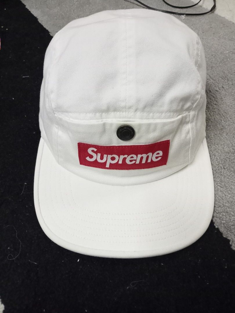 Supreme Snap Button Pocket Camp Cap