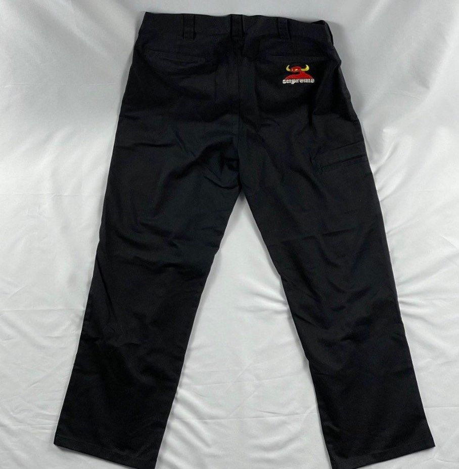 supreme Toy Machine Work Pant Black めんどくさく 32