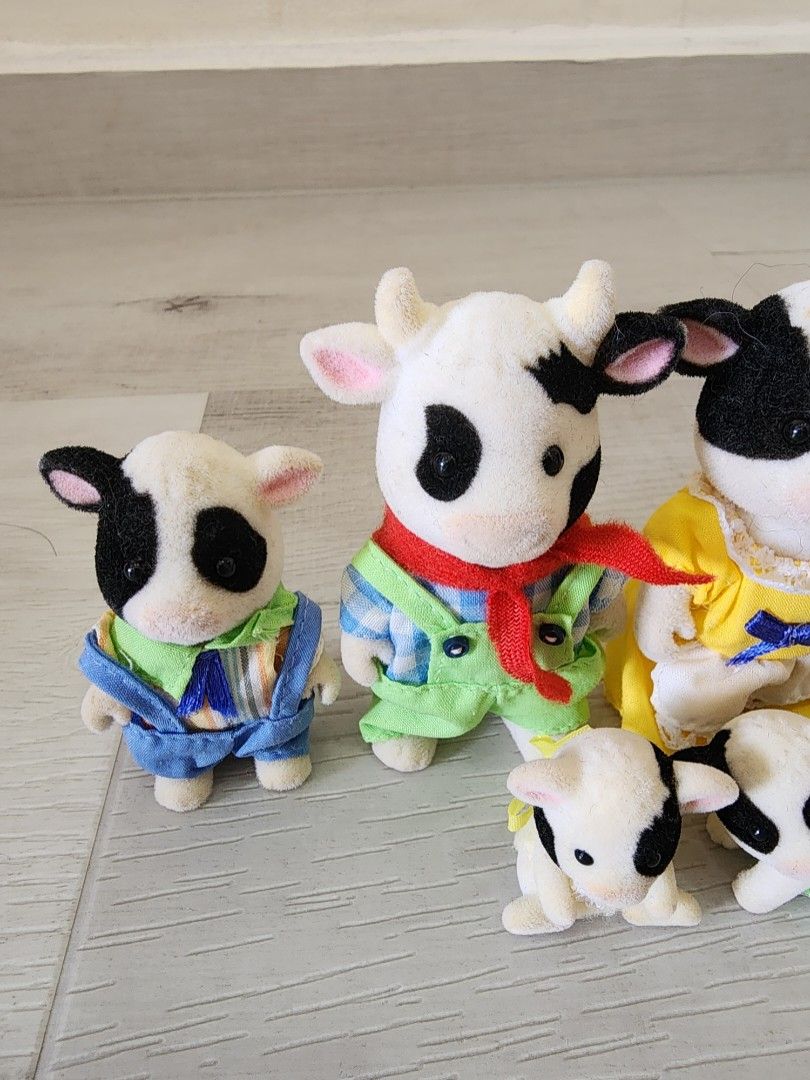 Sylvanian families cow family new arrivals