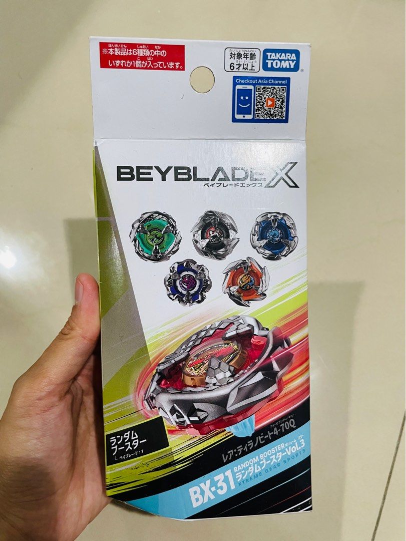 Beyblade X Random Booster Vol.3 BX-31 By Takara Tomy - New Unopened