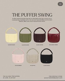 The Paper Bunny Puffer Swing
