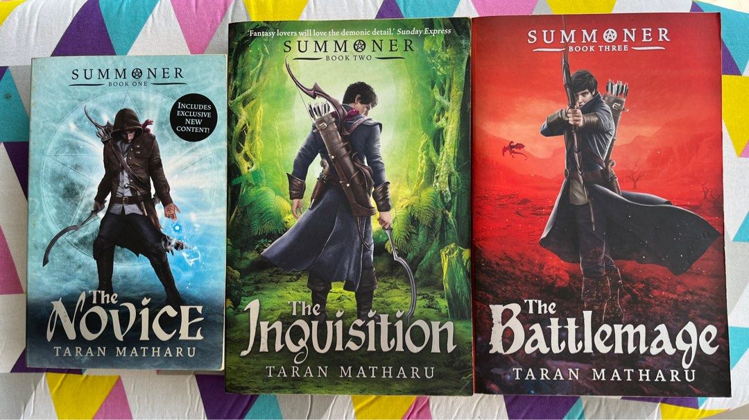 I loved The Summoner Trilogy, it was... - Taran Matharu Q&A
