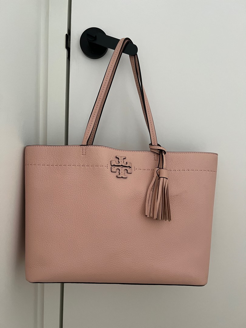 Tory burch mcgraw tote pink quartz hotsell