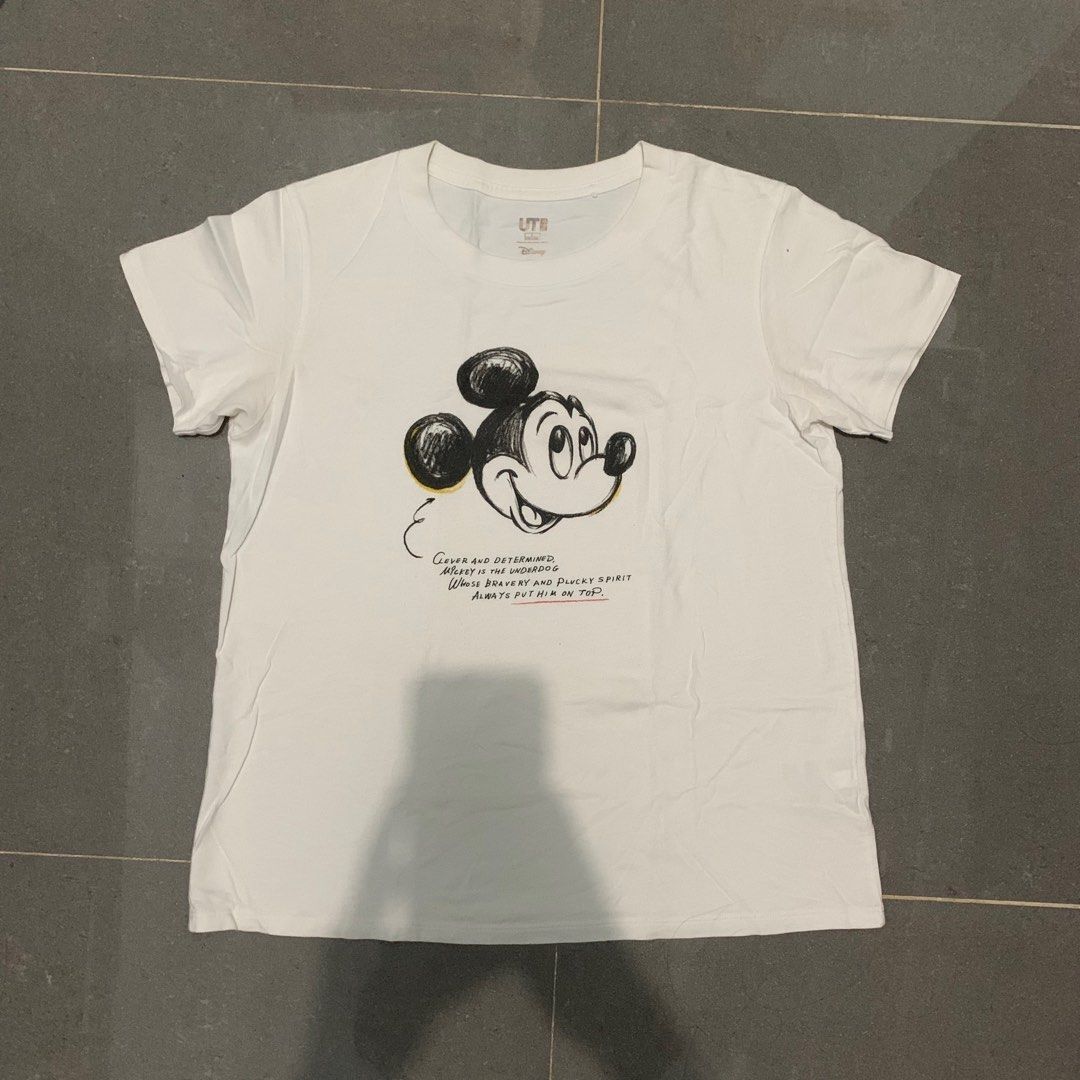 Uniqlo | Mickey Mouse White Shirt Collab (Category: Shirts) located in Cebu City. Submitted by kurstuff (Listing ID 1309884729, Image 1). Description: Uniqlo | Mickey Mouse White Shirt Collab ‼️Need to Buy atleast 2 items from my shop to push through L: 24” W: 19” *Need to Wash *Condition: 8/10 📍: Talamban, Cebu 🚚: JnT 💵: Gcash.