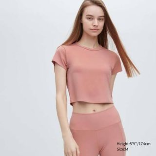 Uniqlo Airism Extra Soft Cropped T-shirt