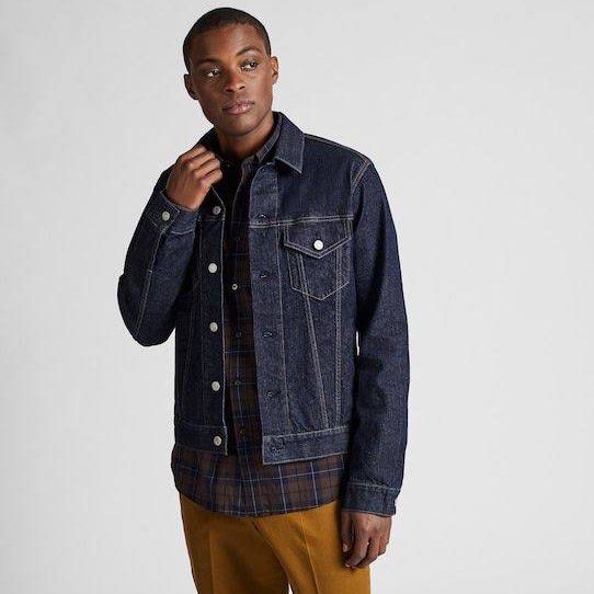 Jacket jeans uniqlo store