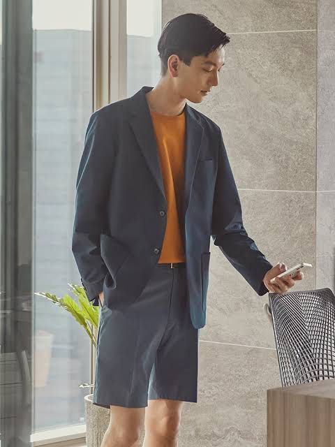 UNIQLO men linen blend blazer Men s Fashion Coats Jackets and Outerwear on Carousell