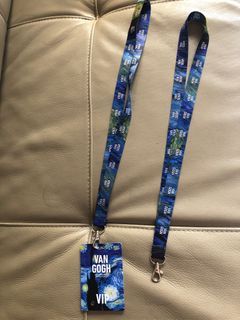 Van Gogh Lanyard with ID card souvenir