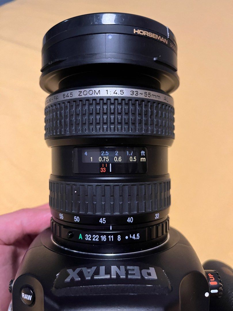 RARE Pentax 645D w/ Pentax-FA 645 Zoom 1:4.5F 33-55mm RARE Pentax 645D w/ Pentax-FA 645 Zoom 1:4.5F 33-55mm