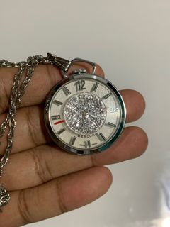 Vintage wind up Swiss Made Bercona watch pendant