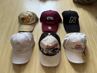 Vintage/Thrifted Hats (Bass Pro, Red Bull, etc.)