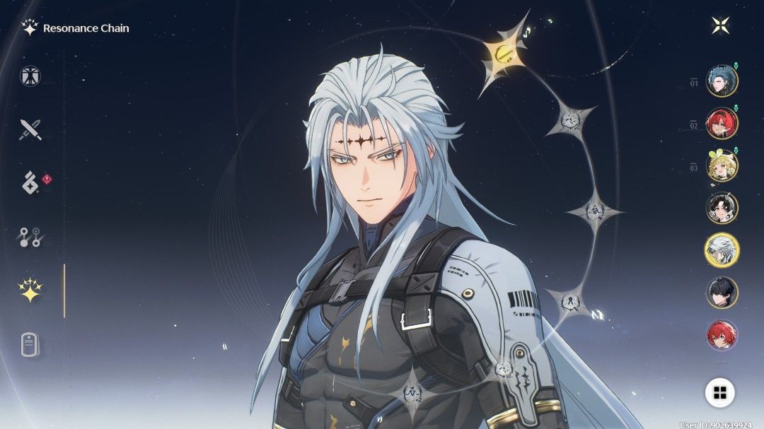 Wuthering Waves EU account Five star resonators/weapons Jiyan