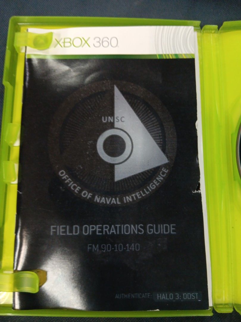 Xbox 360 Halo 3 Odst 2cd collection (Category: Xbox) located in Manila. Submitted by ayinong0453384 (Listing ID 1309817438, Image 2). Description: item is in excellent condition mint 2cd collection pm for order.