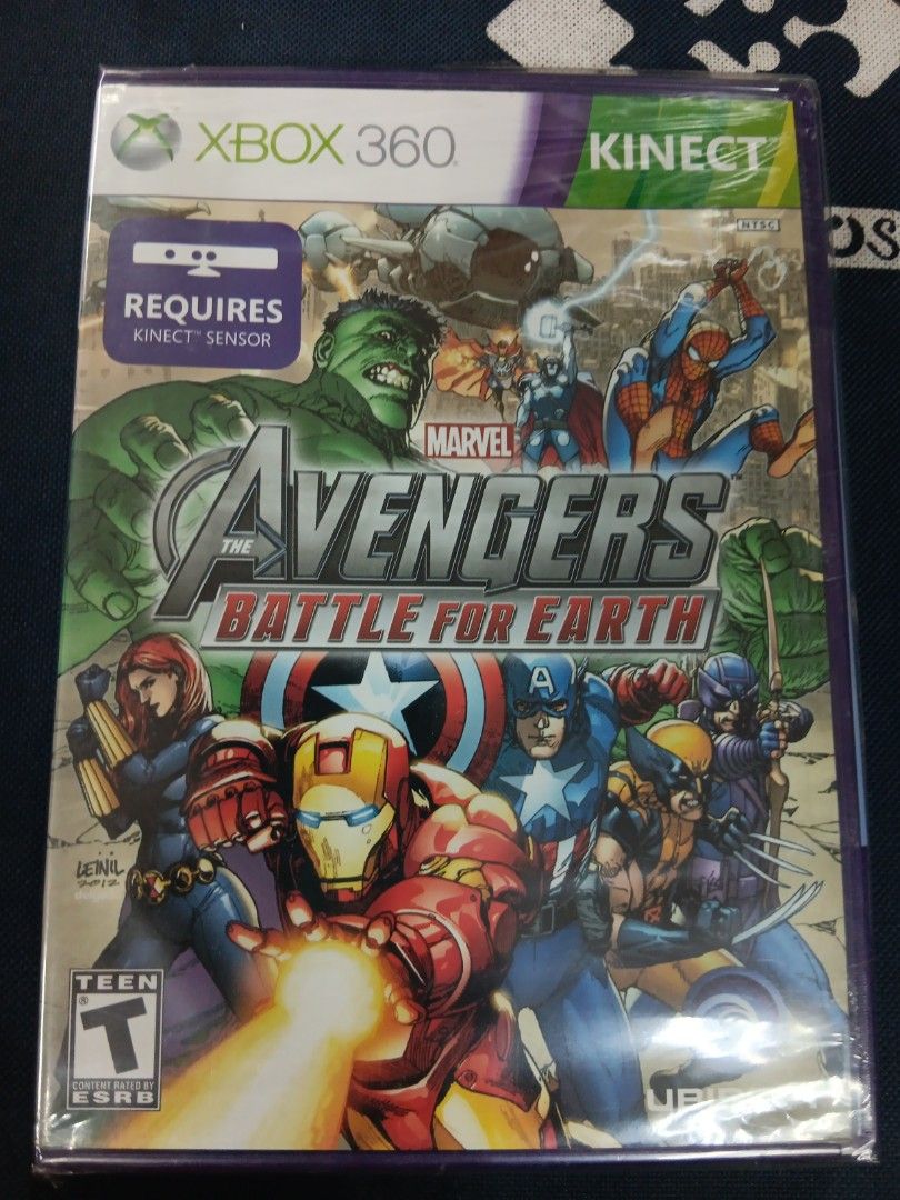 Xbox 360 Marvel Avengers Battle for Earth, Video Gaming, Video Games, Xbox  on Carousell