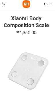 Xiaomi Body Composition Scale