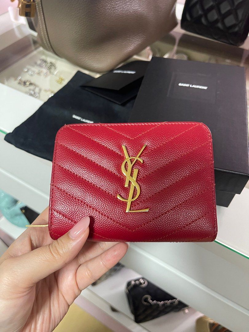 Ysl red cassandre on sale