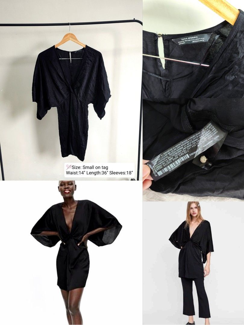 Zara kimono dress discount