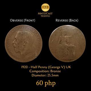 1920 - Half Penny UK