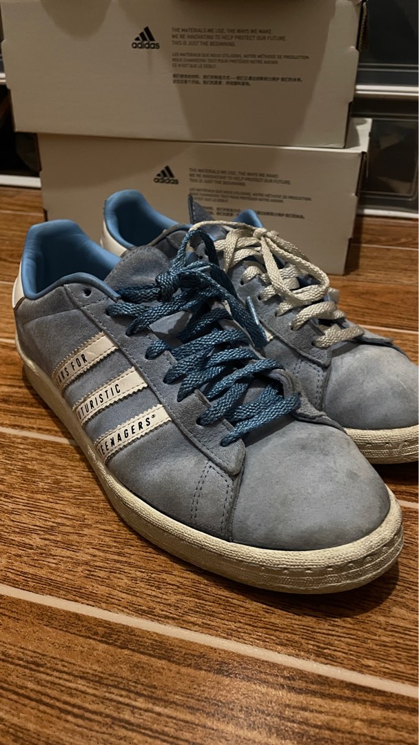 adidas gazelle silver green womens Adidas Consortium FY0732 Human Made Campus Mens Lifestyle Shoe