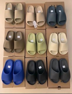 正品adidas originals Yeezy Slide EVA 防滑一字拖鞋 男女款 多色62957629731585110