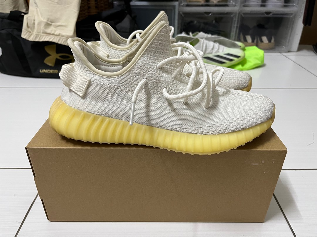 Yeezy white uk best sale